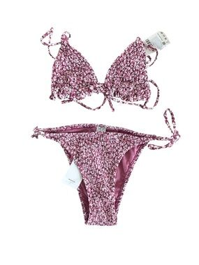 MANGO FLORAL TRIANGULAR BIKINI SET
